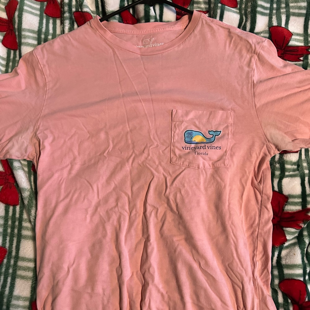 Vineyard Vines Soft Pink Tee